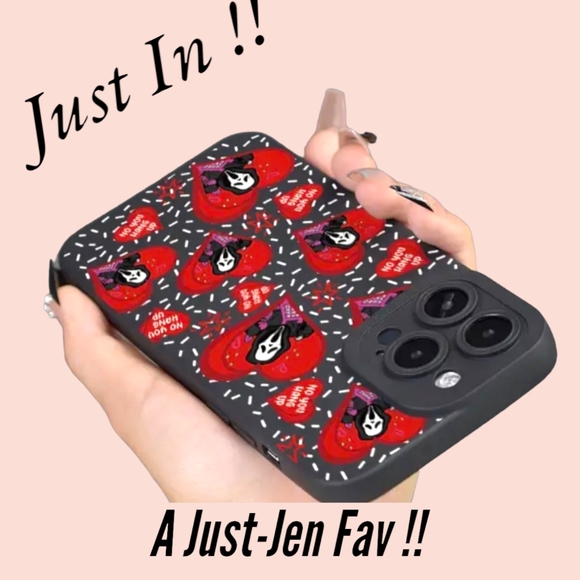 NWT!! SCREAMS GHOSTFACE IPHONE DURABLE CASE!! YOU HANG UP CASE!! Various Sizes - Picture 4 of 16